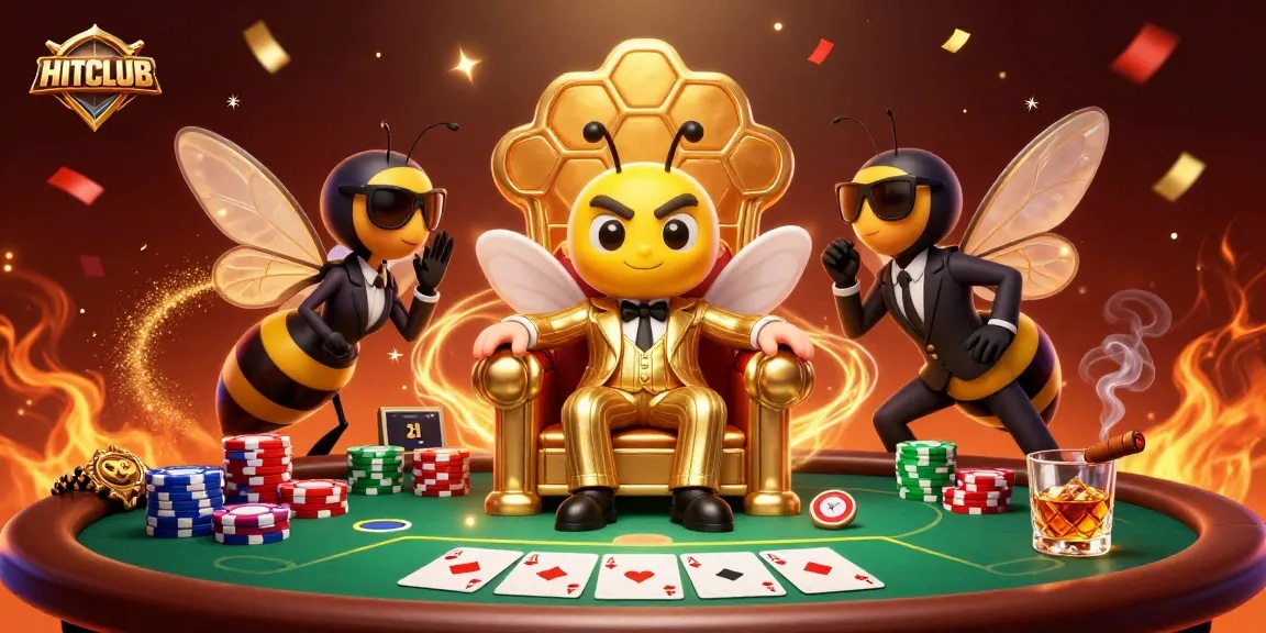 Experience thrilling gameplay at HITCLUB with dynamic poker action and vibrant 3D visuals.