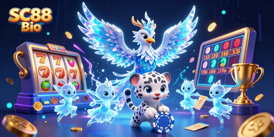 Engage with SC88 Bio for exciting slot games featuring vibrant characters and dazzling illustrations.