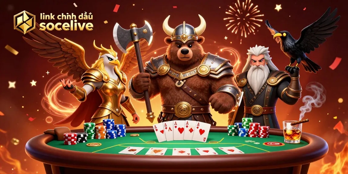 Experience the thrill of betting and gaming with link chính thức socolive in an exhilarating casino scene.