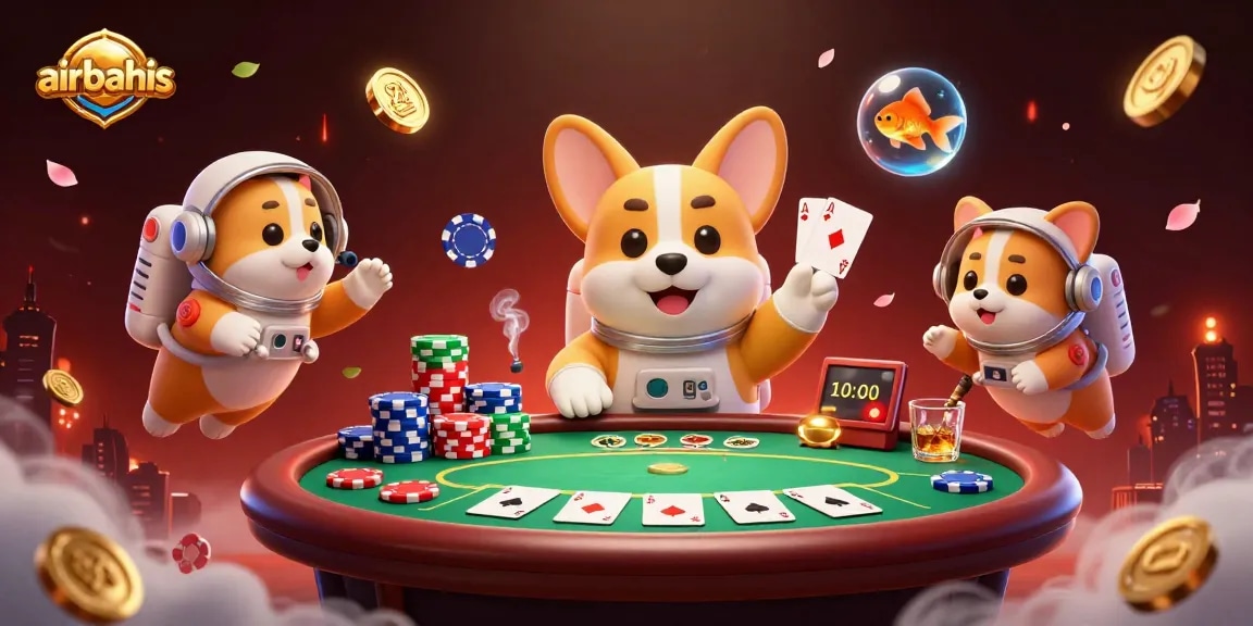 airbahis ile galaksideki kumar heyecanını yaşayın, astronot köpek, hamster ve balık ile birlikte.