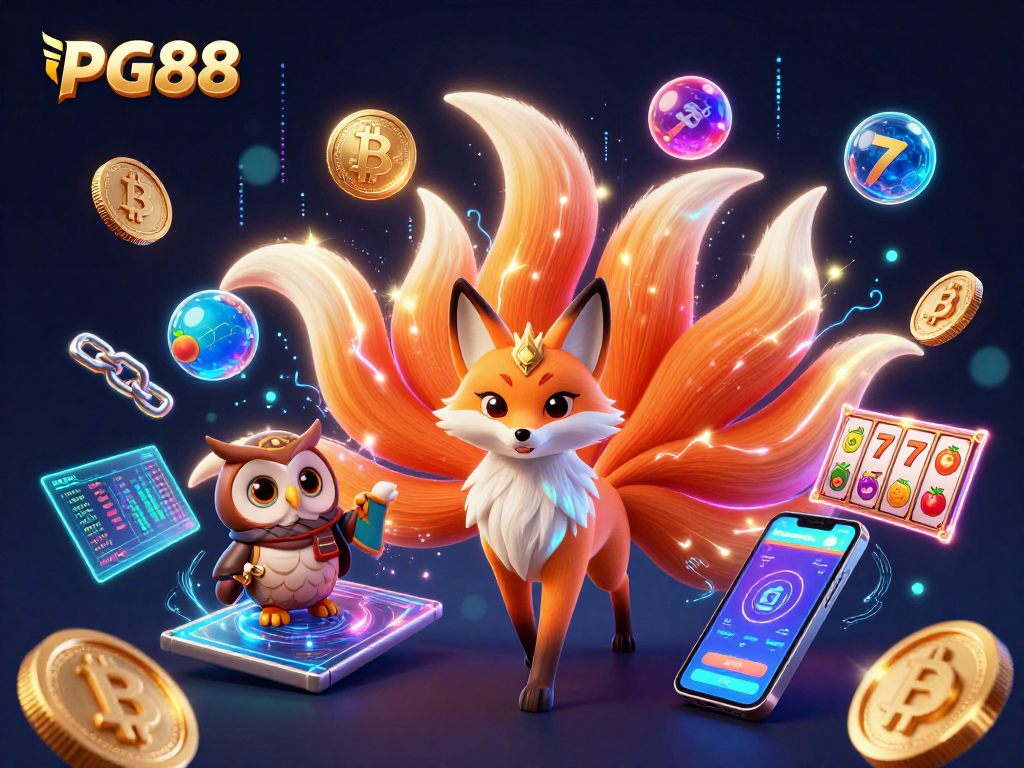 Engage with PG88's vibrant casino experience through lively, colorful gaming visuals.