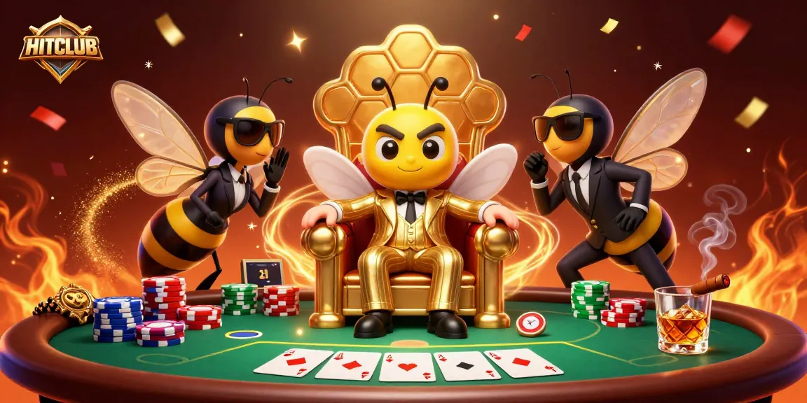 Experience thrilling gameplay at HITCLUB with dynamic poker action and vibrant 3D visuals.
