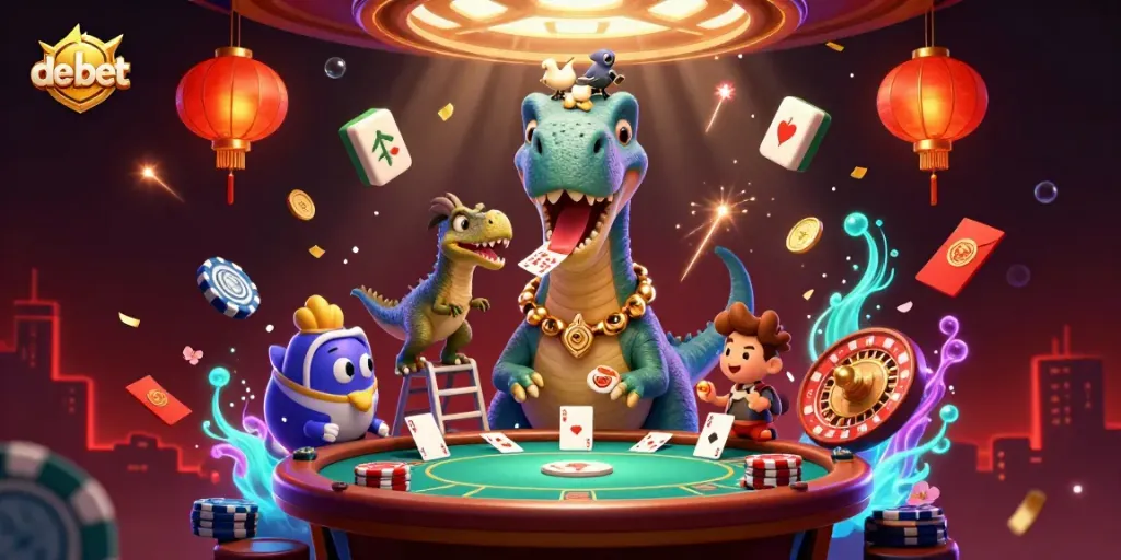 Experience high-stakes excitement and fun with de bet at a vibrant casino scene.