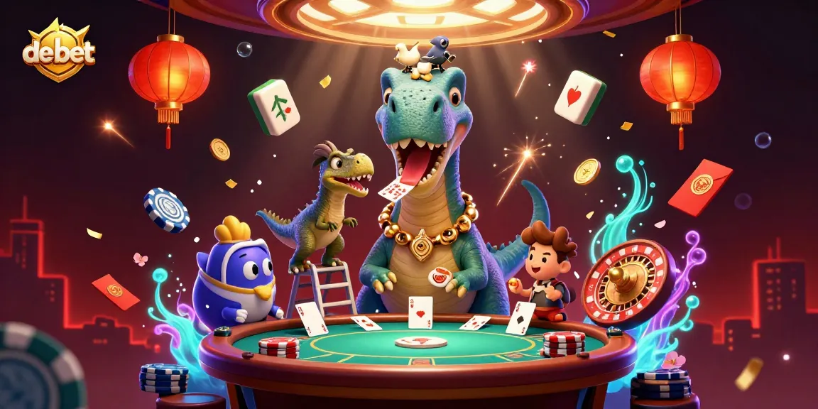 Experience high-stakes excitement and fun with de bet at a vibrant casino scene.