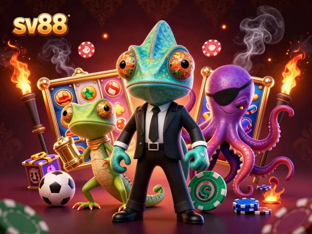 Experience the excitement of sv88 with colorful slot machines and action-packed gameplay elements.