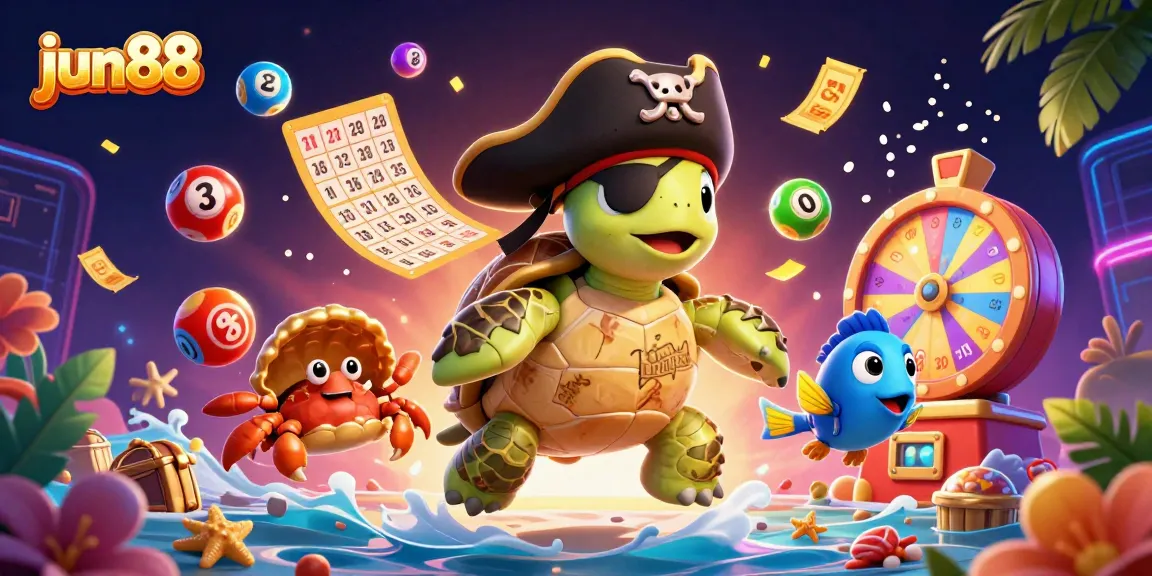 Experience thrilling gameplay at jun88 with vibrant lottery elements and engaging characters in action.