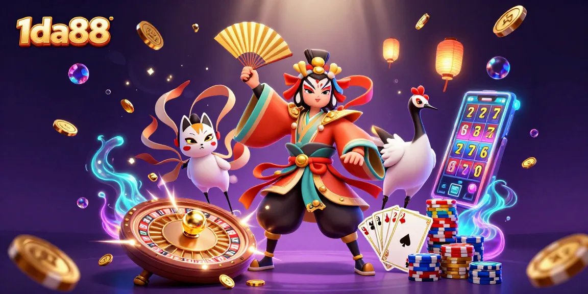 Experience thrilling gameplay with 1da88’s vibrant casino world of enchanting characters and dynamic slots.